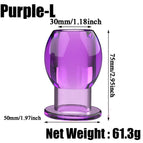 Transparent Purple L