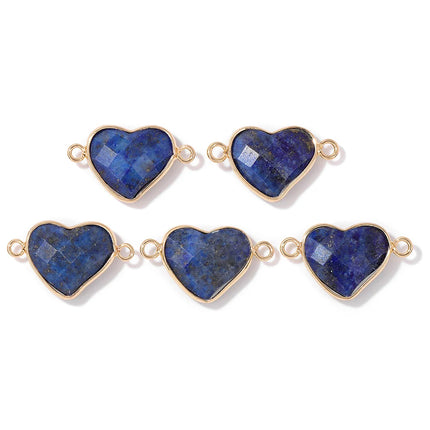 Blue Lapis Lazuli Pendant Gems Cross Hand Oval Shape Natural Stone Lapis Lazuli Charms for Jewelry Making Necklace DIY Bracelet