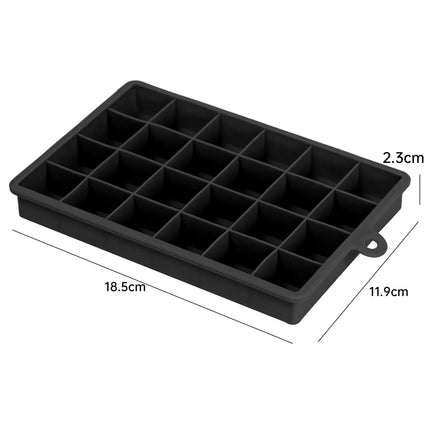 Silicone Ice Cube Mold Reusable Square Ice Cube Molds with Lid Whiskey Cocktail Freezer DIY Ice Maker Barware Kitchen Gadgets