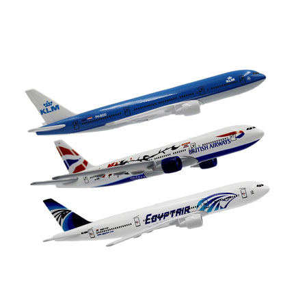 15CM 6inch Diecast Alloy Airlines 777 Turkish Etihad American Airways For Collection Friend Children Gift