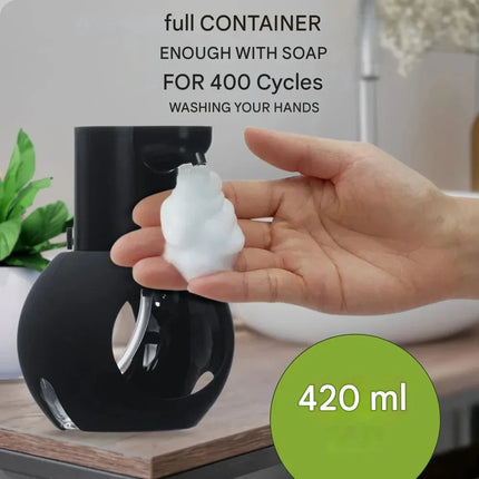 2025 Automatic Soap Dispenser 420ml  Foam Dispenser Touchless Sensor Washing Hand Device USB charge Wall-Mounted
