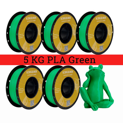 5KG PLA PETG TPU Filament 1.75mm High Quality 3D Printing Material Degradable Eco-friendly For 3D Printer Plastic 5 Rolls