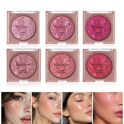 6-color face highlighting and contouring palette in a waterproof and sweatproof formula for music festivals and parties