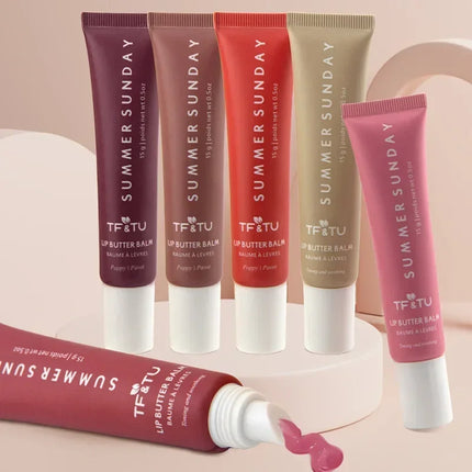 6Kind Lips Balm Transparent Lipgloss Original Lip Care Makeup Lip Care Pink Sugar Vanilla Beige Sweet Mint Wholesal