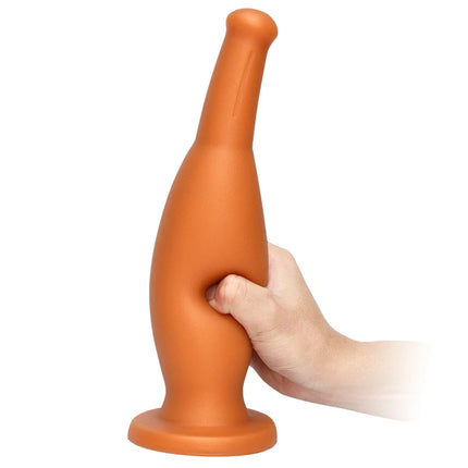 3 Sizes Anal Plug Dildo Anal Dilator Wine Bottle Soft Silicone Butt Plug Stimulate Anus Vagina Massage Adult Sex Toy Masturbator