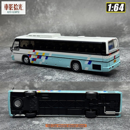 Car Shadow Collection 1:64 Model - Guilin - Da Yu BH115H Luxury Tourist Bus - Bus Alloy Public Transport Model