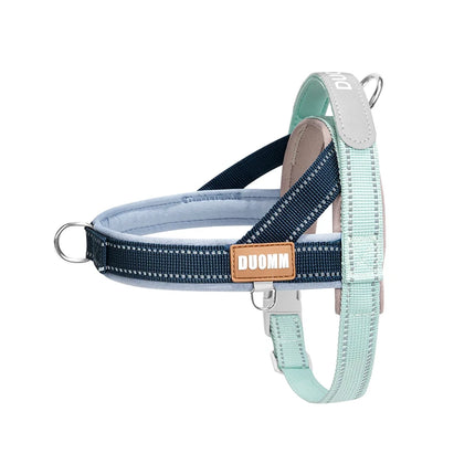 Dog Harness No Pull T-Shape Breathable Spring Summer Soft Padded Reflective Daily Outdoor Step In Walking Pet Harness Hiking