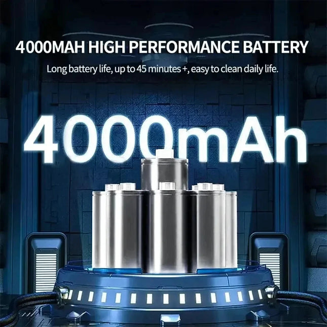 Wireless Car Vacuum Cleaner Strong Cordless Cleaner Suction Handheld Auto Vacuum Home&Car Dual Use Mini Vacuum Cleaner Appliance