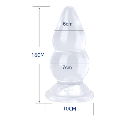 4 Size Anal Beads Dildo Adult Penis Round Balls TPE Dick Erotic Sex Toy Dilatador Sexshop Butt Plug Stimulator Prostate Massager