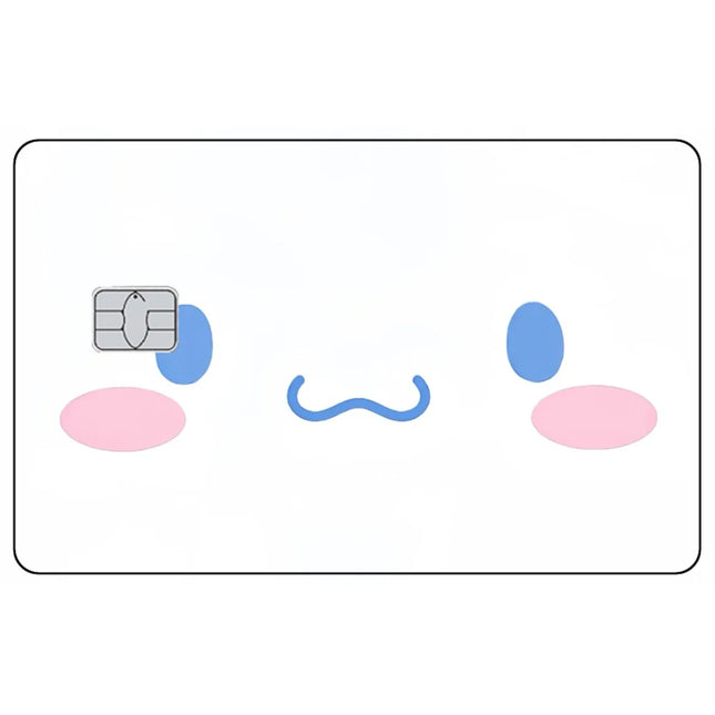 Cute Kitty Matte Sticker Kawaii Anime Credit Card Stickers for VISA MasterCard Bank Debit Card and Other IC Cards Decoration