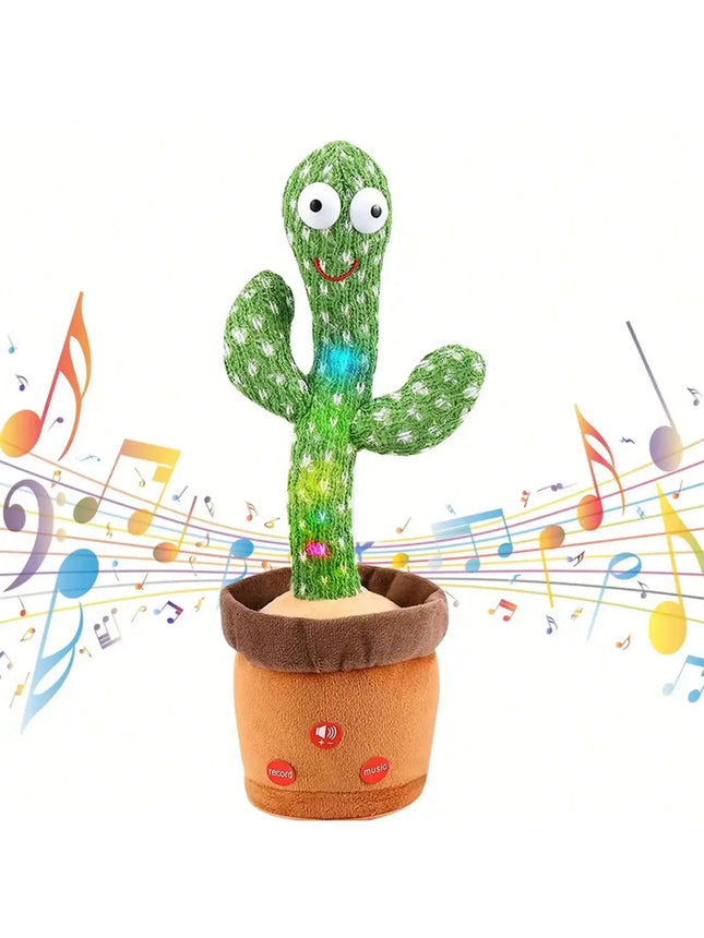 New Dancing Talking Cactus Toys For Baby Boys And Girls, Singing Mimicking Recording Repeating What You Say Sunny Cactus Up Plus