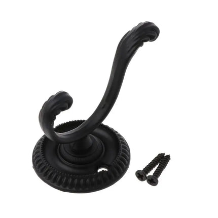 European Wall Hooks Zinc Alloy Coat Hooks Vintage Wall Mount Hanger for Bedroom