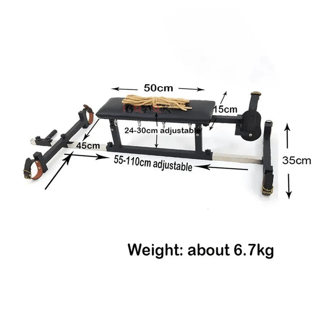 Large Kneeling Bondage Bed Metal Frame Sex Furniture Love Chairs Adult Erotic Games BDSM Bondage Restraints Toys For Women Men