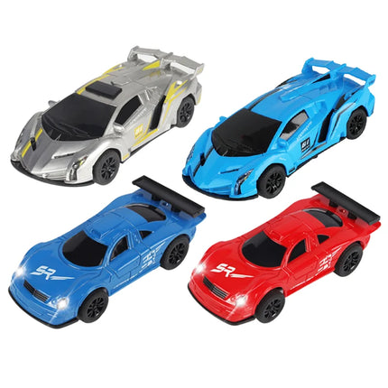Slot 1:43 Electric Race Track Car Accessories Toys Double Remote Control Car Autorama Circuit Railway Vehicle Kids Gifts