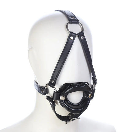 Fetish Fantasy's Silicone O-Ring Gag Harness Bondage Open Mouth Mute Restraint Extreme SLAVE Products Sex Games Toys for Women