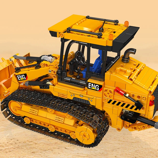 Mould King 17098 Technical Car Toys The RC Crawler Loader Building Block Assembly Enginerring Truck Brick Set Kid Christmas Gift