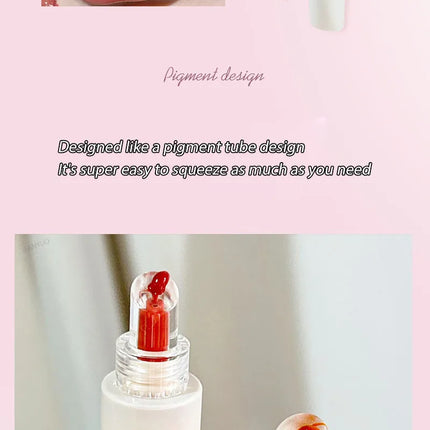Crystal Jelly Lip Gloss Mirror Water Liquid Lipstick Moisturizing Long Lasting Sexy Lip Plumper Lip Tint Makeup Korean Cosmetics