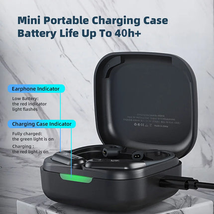 KZ AZ09 PRO Upgrade Wireless Ear Hook Earphone Cable Bluetooth 5.2 With Charging Case For KZ wired Headphone