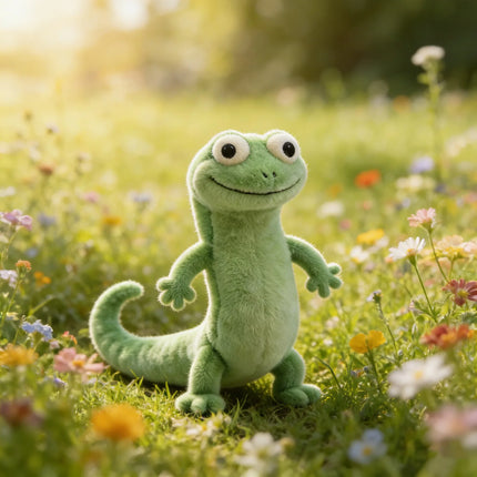 25CM Lizard Plush Doll Anime Peripherals Lizard Simulation Animal Stuffed Toys