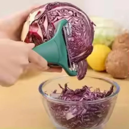Multi-function Stainless Steel Vegetable Slicer, Cabbage Shredder & Potato Peeler for Kitchen