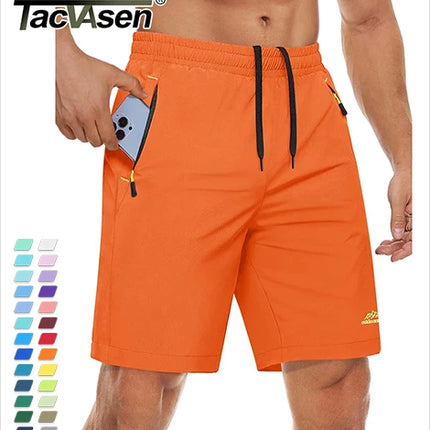 TACVASEN Summer Colorful Fashion Polo Tee Shirts Men's Short Sleeve T-shirt Quick Dry Team Work Green T-Shirt Tee Tops Clothing