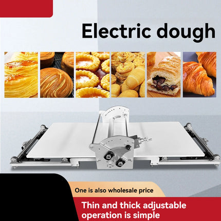 Electric Pastry Machine Electric Puff Pastry Machine, Desktop Folding Puff Pastry Machine