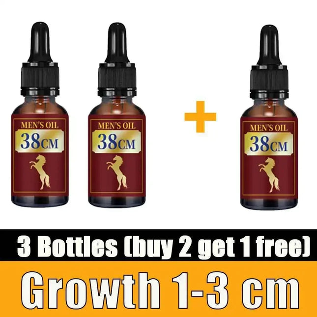 Men’s Penis Thickening and Growth Oil, Promotes Bigger Size, Stronger Erections, and Enhanced Sexual Performance