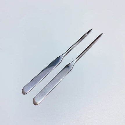 Stainless Steel Palette Tray Mixing Rod Set Makeup Toner Spatula Mixing Stick Foundation Cream Mixing Tool Cosmetic Make Up Tool