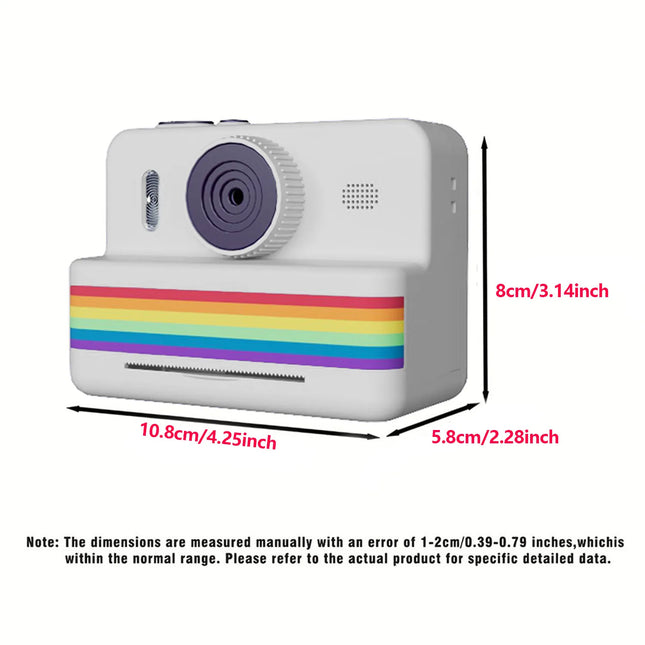 Children's printable camera toy small camera gift for boys and girls