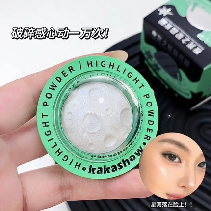 Highlighting Powder Korean Make up Fine Glitter for Face Long-Lasting Highlighting glow reicpe Contouring Luminous Finis