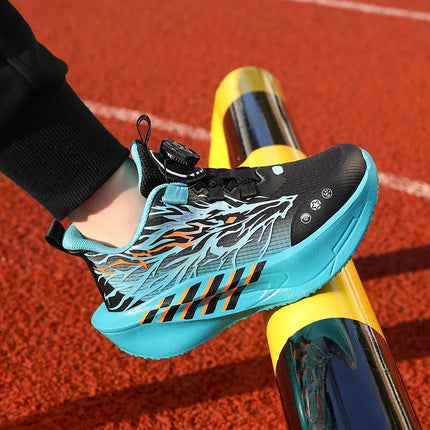 Children Sports Shoes Light Comfort Soft Wear-resistant Mesh Summer Outdoor Running Shoes New Thick Soled Damping Sneakers