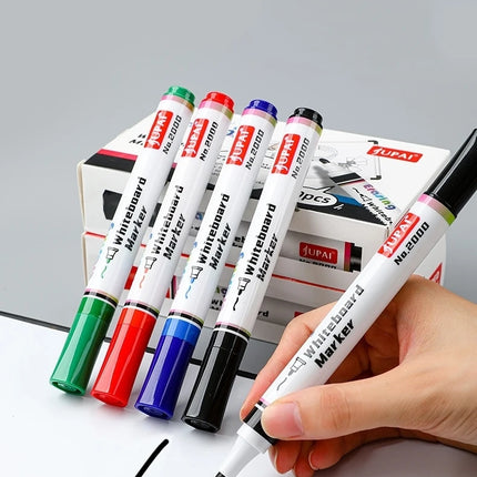 1/4pcs White Board Marker Pens Erasable Water-Based Marker Pens For Teaching Recommended Office Supplies A7932