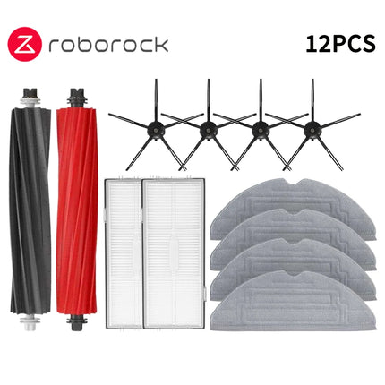 Roborock S8 S8 Pro Ultra S8+ robot Vacuum Cleaner mop Choth vacuum bags Accessories Side Brush Filter Replaceable Spare Parts