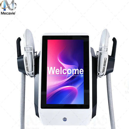 2026 NEW Multi Function MECAVIE 2 Handles Magnetic Slimming Lose Weight EMS Body Shaping Machine Fat Removal muscle Machine