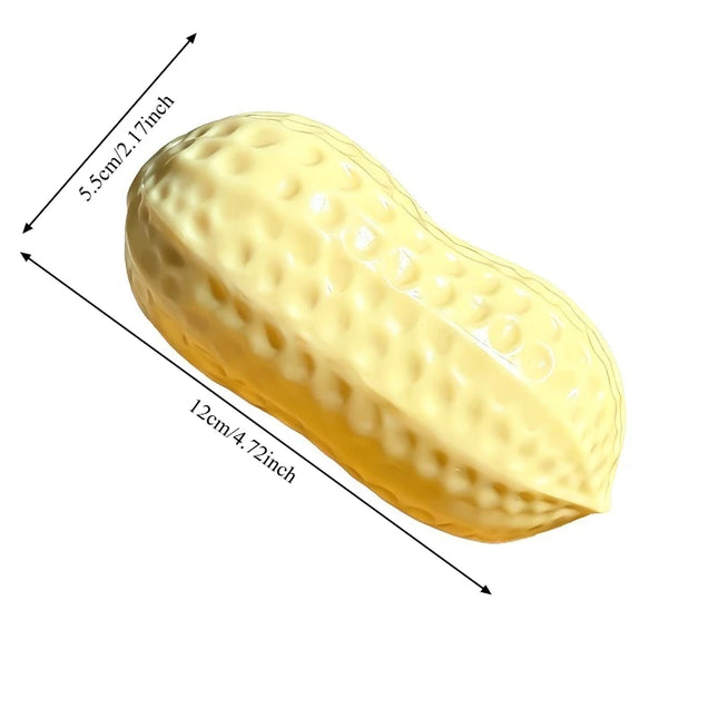 Peanut Squishy Crunchy Stress Ball Squeeze Toy Handmade Squeeze Ball Buttery-Soft Feel Fidget Toy ASMR Sensory Toys for Adults