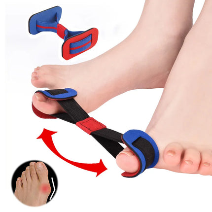 Hallux Valgus Corrector Belt Recovery Training Exerciser Strap Toe Separator Big Toe Stretcher Separator