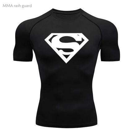 Men's Compression Sports T-Shirt - Quick-Dry Fitness
