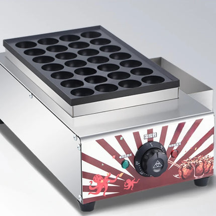 220V Commercial Electric Takoyaki Maker Grill Octopus Meat Ball Baking Machine Non-stickr Snack Machine