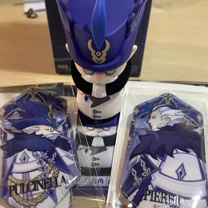 Genuine Product Genshin Impact Fools Executive Series Q Blind Box Mini Doll Collection Desktop Ornamen Christmas Birthday Gifts