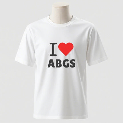 Funny Meme TShirt I Love Heart ABGs Funny Oddly Specific Joke Tee Trendy Gift Viral Prank Tiktok Twitter T-Shirt Cotton Tee Tops