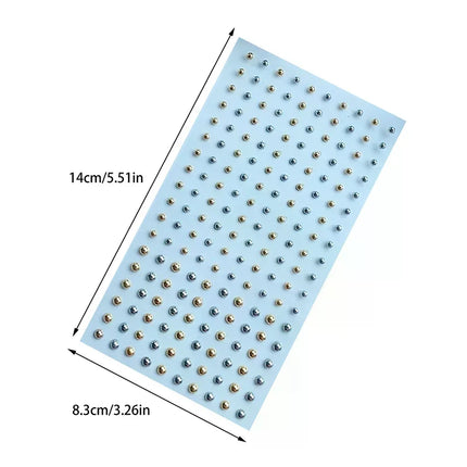 Diamond Sticker Fake Nose Stud Self Adhesive Rhinestones Non Piercing Eye Ear Face Body Jewelry For Women Sticker Crystal