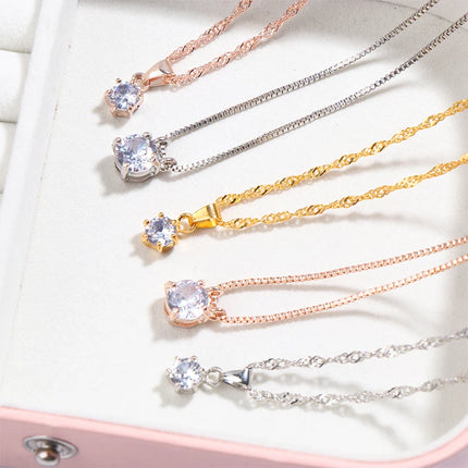Luxury Women Ring Necklace Earrings Rhinestone Bracelet Female Casual Ladies Jewelry Set
