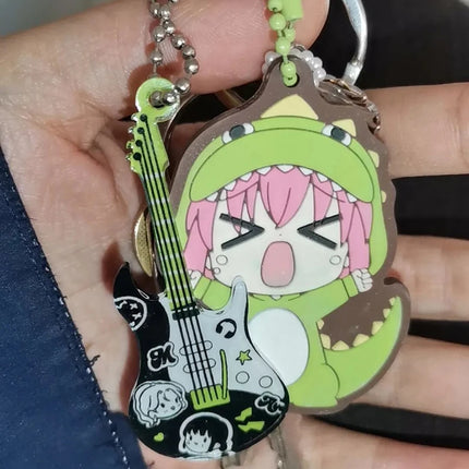 Anime The Guy She Was Interested in Wasn't a Guy At All Cosplay Keychain Acrylic Pendant Keyring Key Chain Bag Accessory Props