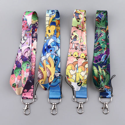 Cute Anime Credential Holder Cool Game Elf Lanyards for Key Neck Strap For Card Badge Gym Keyring Accessories Gifts for Friends