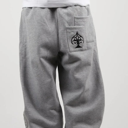 Poker embroidered double waist pants loose Y2K jogging pants punk street clothes bulk men and women sports pants