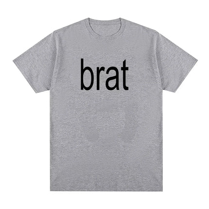 Charli Xcx with Special Guest Shygirl T-Shirts Brat Album Vintage T shirt Men/Women Clothing Aesthetic Cotton T-shirt Streetwear