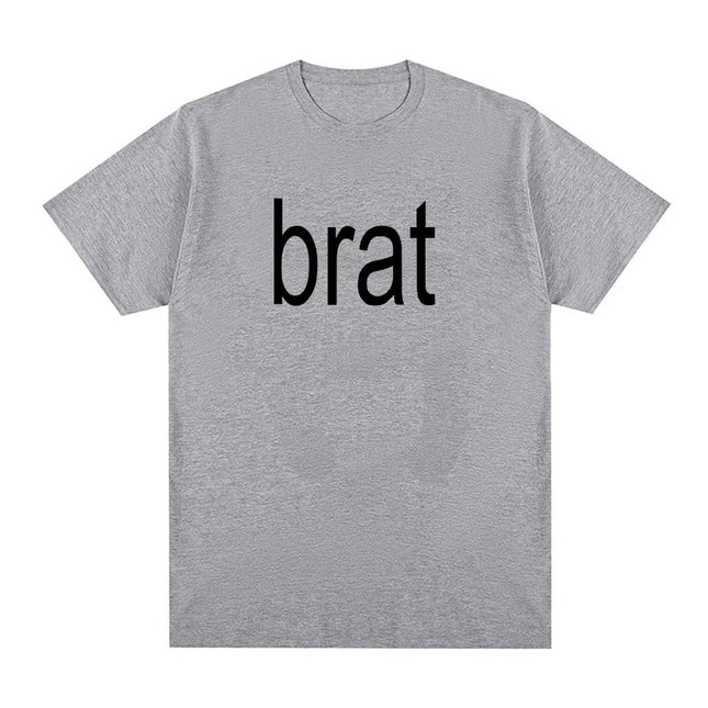 Charli Xcx with Special Guest Shygirl T-Shirts Brat Album Vintage T shirt Men/Women Clothing Aesthetic Cotton T-shirt Streetwear