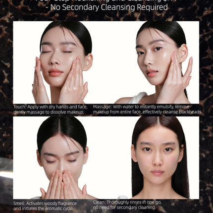 JUDYDOLL Awake Truffle Essence Cleansing Oil 150ml Formulated For Dry And Sensitive Skin Types 5S Complate Face Cleansing