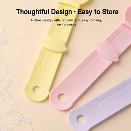 2PCS Cat Strip Feeder Spoon Easy Squeeze Cat Treat Holder for Wet Food Snacks Reusable Pet Supplies Feeding Tool Cats Kittens