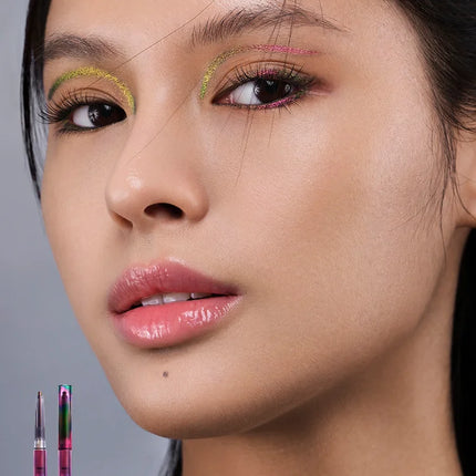 Kaleidos Eyeliner Gel Pencil Waterproof Chameleon Colour Long Wear Glitter Metallic Waterproof Eye Pen